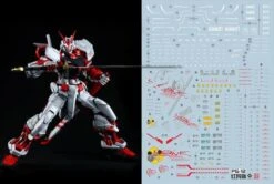 D30 PG Red Astray Gundam Decal Sheet