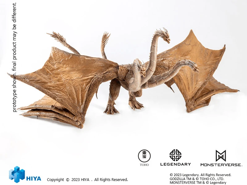 Godzilla: King Of The Monsters King Ghidorah Figure 12 Godzilla: King Of The Monsters King Ghidorah Figure - Image 10