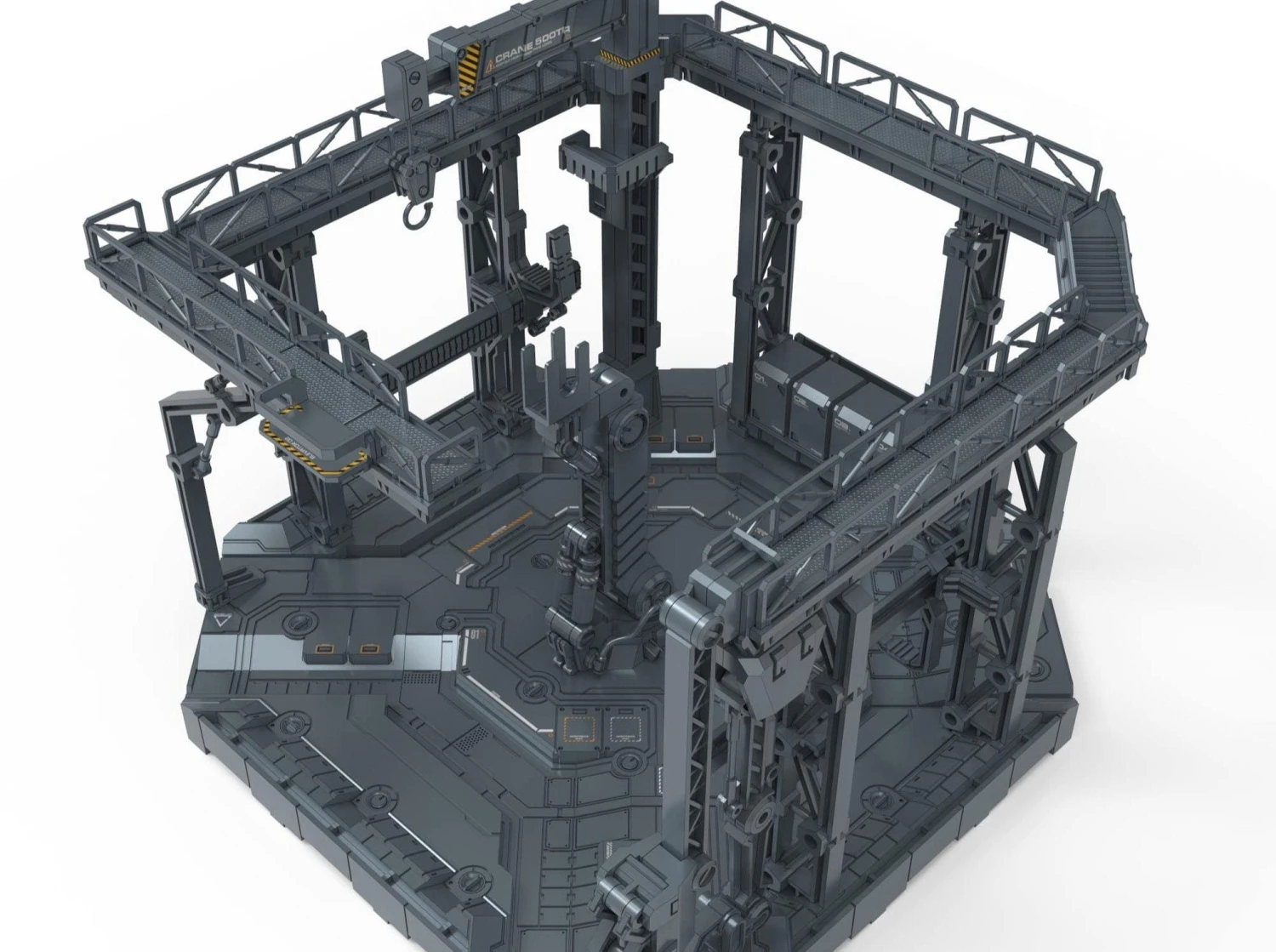 Gundam Maintenance Bay For 1/100 1/144 3 Gundam Maintenance Bay For 1/100 1/144