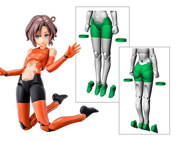 Megami Device M.S.G. 02 Bottom Set Black Model Kit 3 Megami Device M.S.G. 02 Bottom Set Black Model Kit