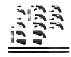 317012 Little Armory LA074 Revolver Set A -Kotobukiya Sales Shop 2 06fc2987 e440 4ee3 9321 d2cf86f797ad