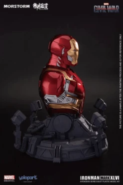 Captain America: Civil War Iron Man Mark 46 Bust Model Kit -Kotobukiya Sales Shop 4a2c8ab8 1934 484c b264 d8824003b1a2