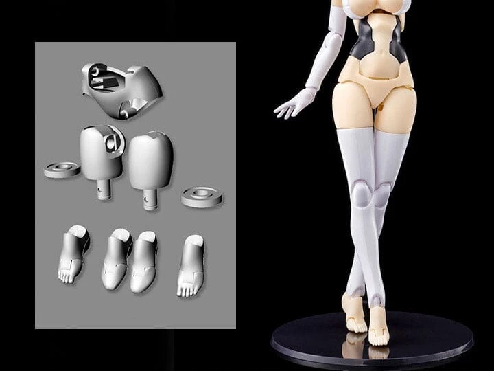 Megami Device M.S.G. 02 Bottom Set Skin Color A Model Kit 3 Megami Device M.S.G. 02 Bottom Set Skin Color A Model Kit