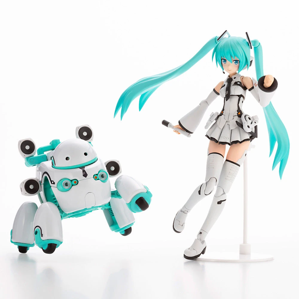 Kotobukiya Vocaloid Frame Music Girl Hatsune Miku (Maruttoys Ver.) & Tamotu (Miku Ver.) Model Kit Set 17 Kotobukiya Vocaloid Frame Music Girl Hatsune Miku (Maruttoys Ver.) & Tamotu (Miku Ver.) Model Kit Set - Image 15