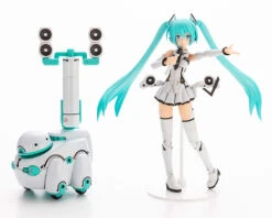 Kotobukiya Vocaloid Frame Music Girl Hatsune Miku (Maruttoys Ver.) & Tamotu (Miku Ver.) Model Kit Set -Kotobukiya Sales Shop FG145 MIKU TAMOTU 16