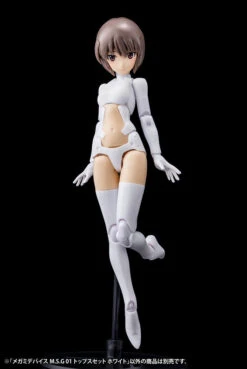 Megami Device M.S.G. 01 Top Set White 8 Megami Device M.S.G. 01 Top Set White -Kotobukiya Sales Shop KP580 megamiMSG top01 skincolor white 02