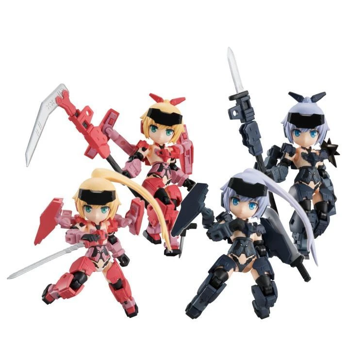 Frame Arms Girl Desktop Army KT-323f Jinrai Series Box Of 4 Figures 4 Frame Arms Girl Desktop Army KT-323f Jinrai Series Box Of 4 Figures - Image 2