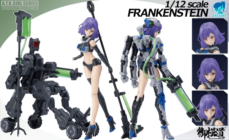 A.T.K. Girls Frankenstein 1/12 Scale Model Kit 21 A.T.K. Girls Frankenstein 1/12 Scale Model Kit - Image 19