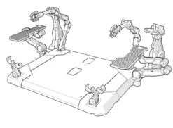 Miao Wu Studio 1/100 Hanger For MG Sazabi Ver.Ka -Kotobukiya Sales Shop image 6487327
