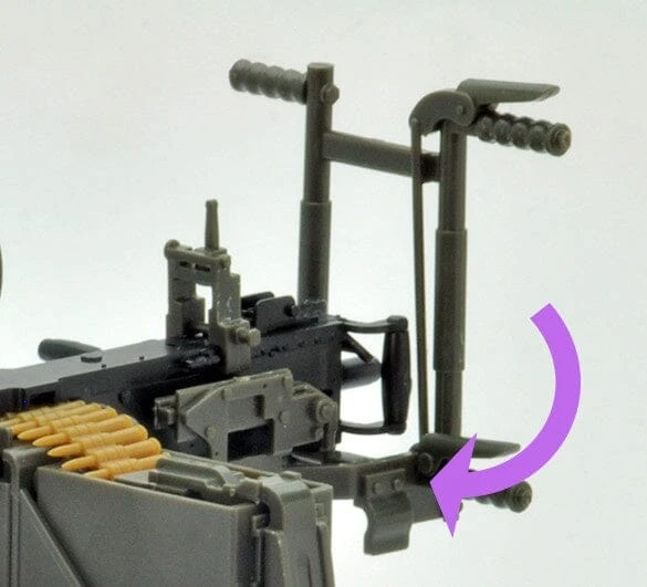 TomyTec Little Armory 1/12 LD009 M2 Heavy Machine Gun 10 TomyTec Little Armory 1/12 LD009 M2 Heavy Machine Gun - Image 8