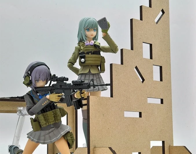 TomyTec Little Armory 1/12 LD015 Shooting Range B 13 TomyTec Little Armory 1/12 LD015 Shooting Range B - Image 11