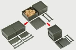 TomyTec Little Armory 1/12 LD021 Military Hard Case B2 -Kotobukiya Sales Shop tmt30001 2