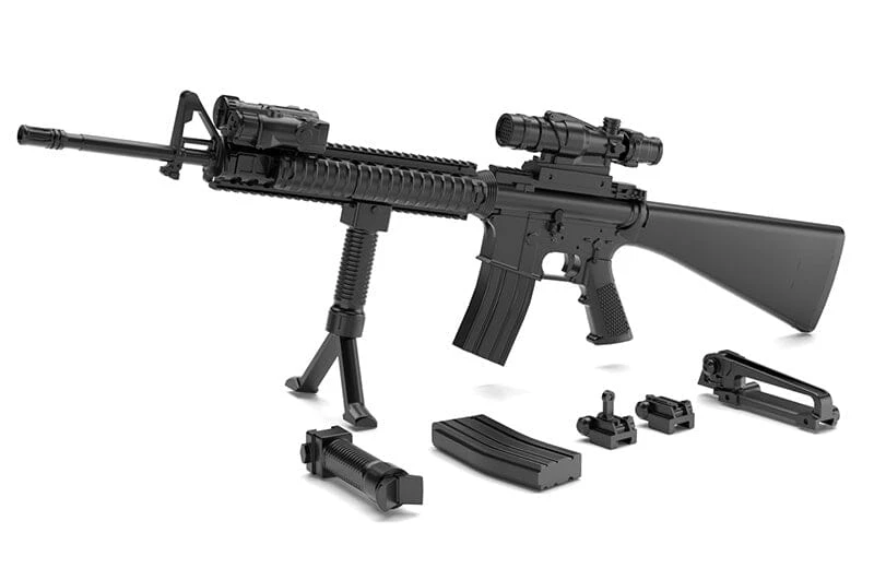 TomyTec Little Armory 1/12 LA056 M16A4 Rifle 4 TomyTec Little Armory 1/12 LA056 M16A4 Rifle - Image 2