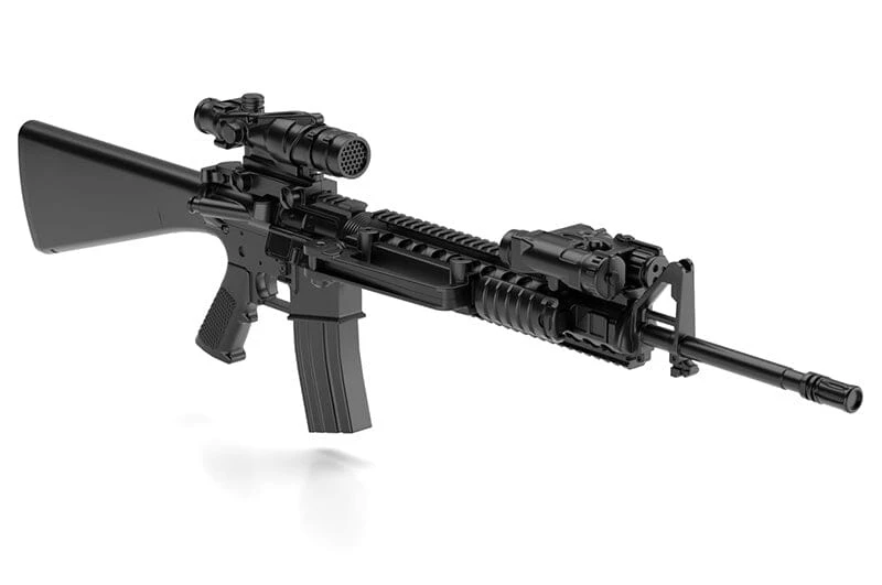 TomyTec Little Armory 1/12 LA056 M16A4 Rifle 9 TomyTec Little Armory 1/12 LA056 M16A4 Rifle - Image 7