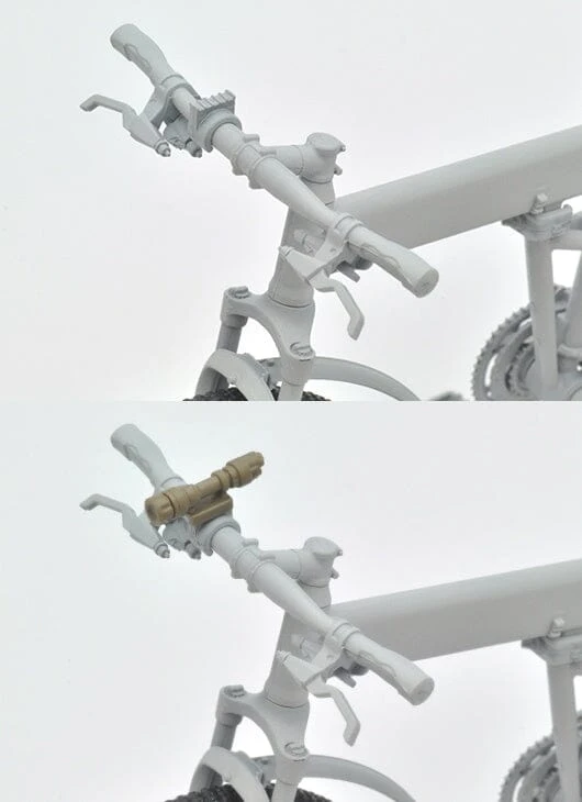 TomyTec Little Armory 1/12 LM008 Montague Paratrooper Folding MTB Bike (Plastic Model Version) 11 TomyTec Little Armory 1/12 LM008 Montague Paratrooper Folding MTB Bike (Plastic Model Version) - Image 9