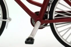 TomyTec Little Armory 1/12 LM005 Commuting Bicycle Defense School Maroon -Kotobukiya Sales Shop tmt31211 3