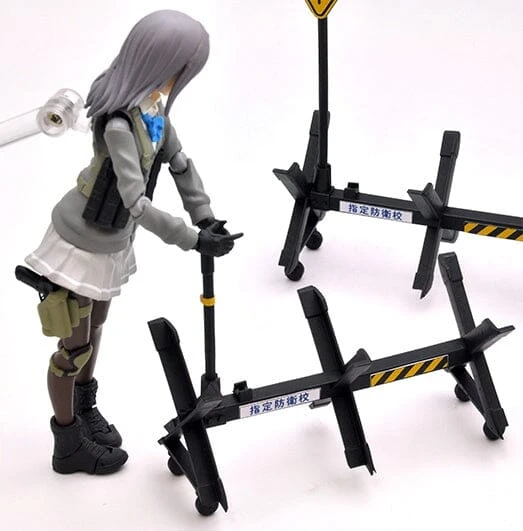 TomyTec Little Armory 1/12 LD029 Concrete Defense School School Gate 12 TomyTec Little Armory 1/12 LD029 Concrete Defense School School Gate - Image 10