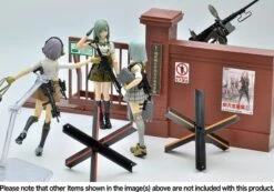 TomyTec Little Armory 1/12 LD034 Brick Defense School Gate -Kotobukiya Sales Shop tmt31538 7