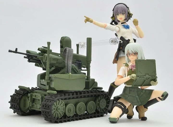 TomyTec Little Armory 1/12 LD037 UGV Armed Robot System 13 TomyTec Little Armory 1/12 LD037 UGV Armed Robot System - Image 11