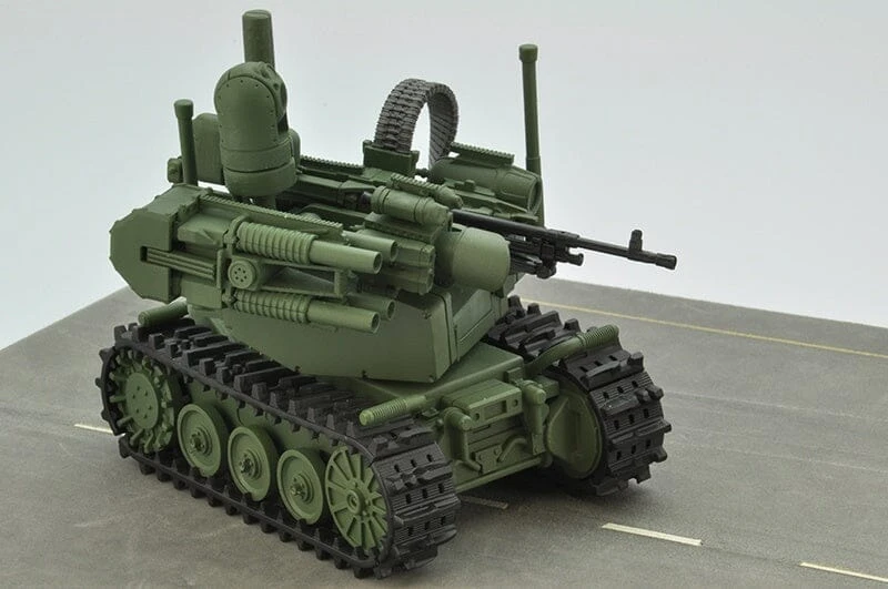 TomyTec Little Armory 1/12 LD037 UGV Armed Robot System 4 TomyTec Little Armory 1/12 LD037 UGV Armed Robot System - Image 2