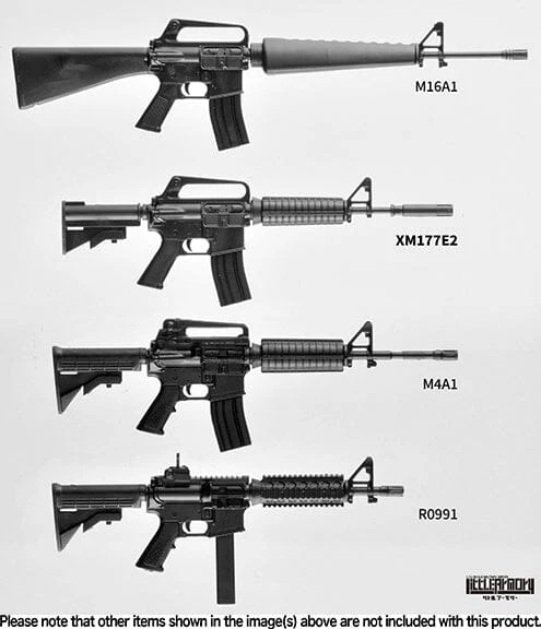 TomyTec Little Armory 1/12 LA080 XM177E2 / M653 Type Assault Rifle 11 TomyTec Little Armory 1/12 LA080 XM177E2 / M653 Type Assault Rifle - Image 9
